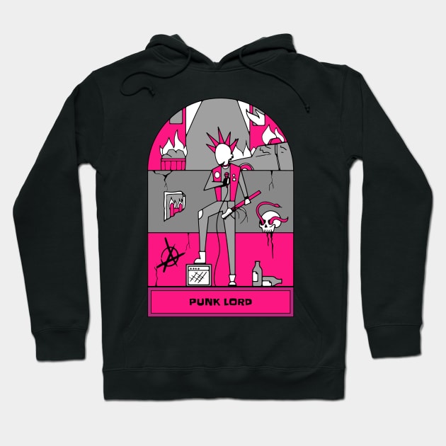 Punk Lord (version 2) Hoodie by B Sharp